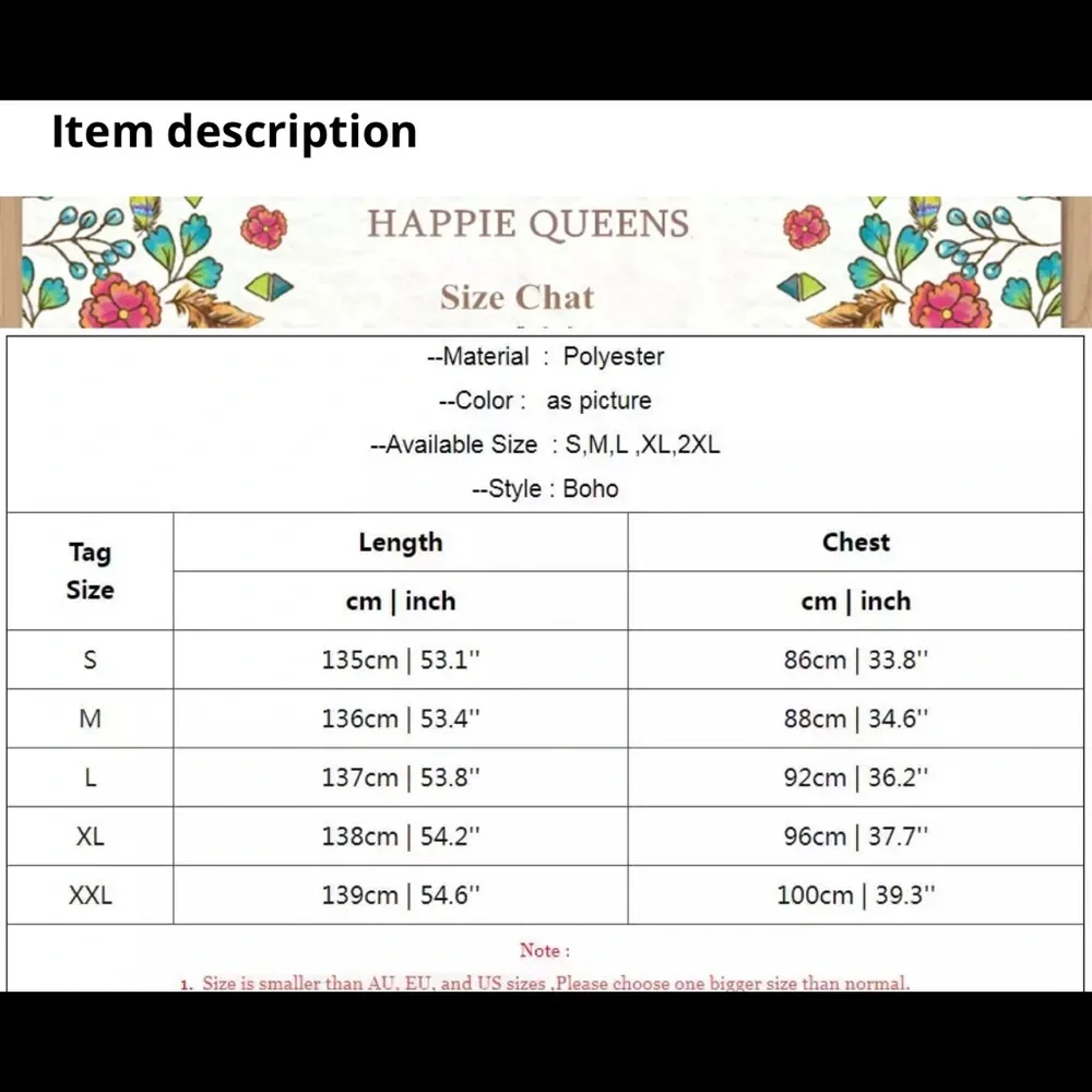 Bohemian Ruffle High Low Button Maxi Dress Cover up - Picture 8 of 8